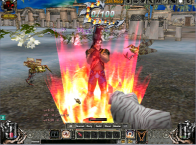 Spirit Mode display in Laghaim